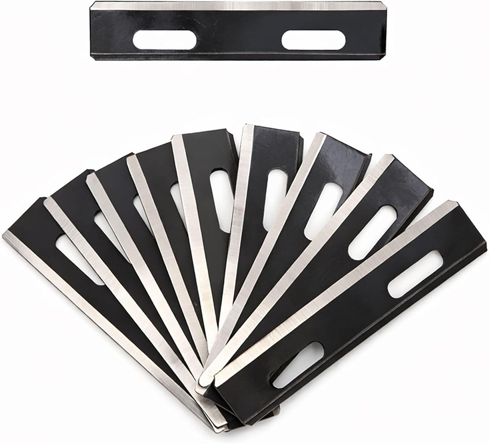 10-Pack Precision Blades - Essential Replacement for Leather Crafting Tools
