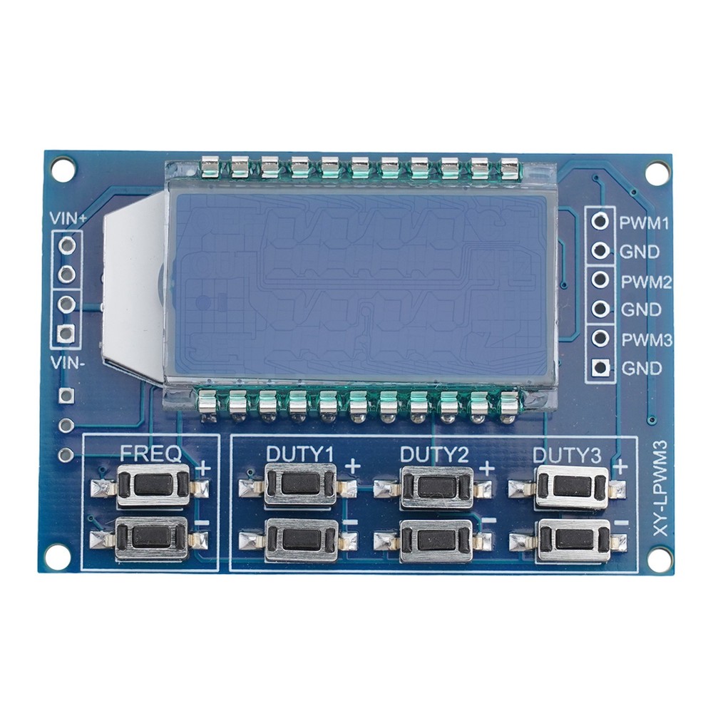 Adjustable Pulse Generator for Controlling Related Circuits LCD Display
