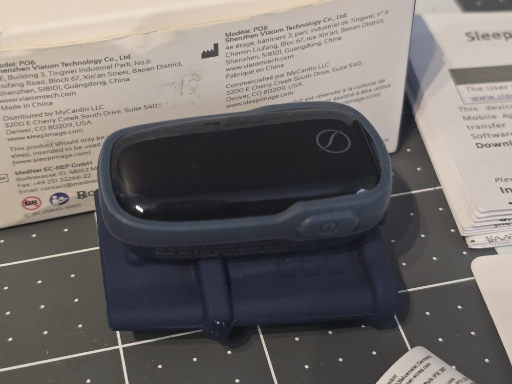 Sleepimage P06 Ring sleep home sleep test device