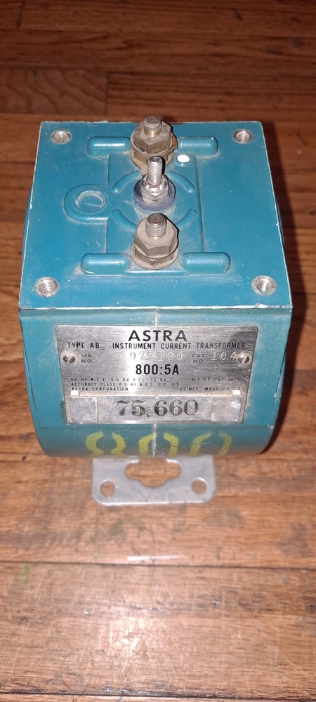 Astra Type AB Current Transformer 800:5A
