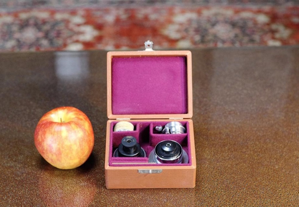 microscope antique collectible Accessory Leitz Micro Polarizing Device Set 1920