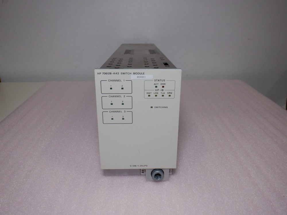 HP 70612B-K43 SWITCH MODULE