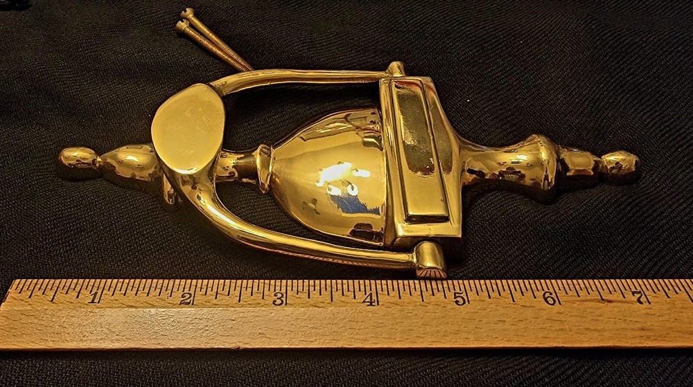 Dexter~ Lacquered ~Solid Brass~ Door Knocker