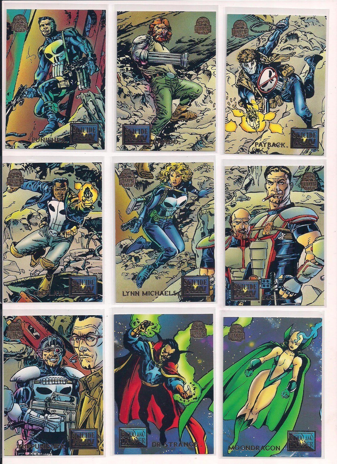 1994 Fleer Marvel Universe Trading Cards / U You Pick / Choose From List / bx4