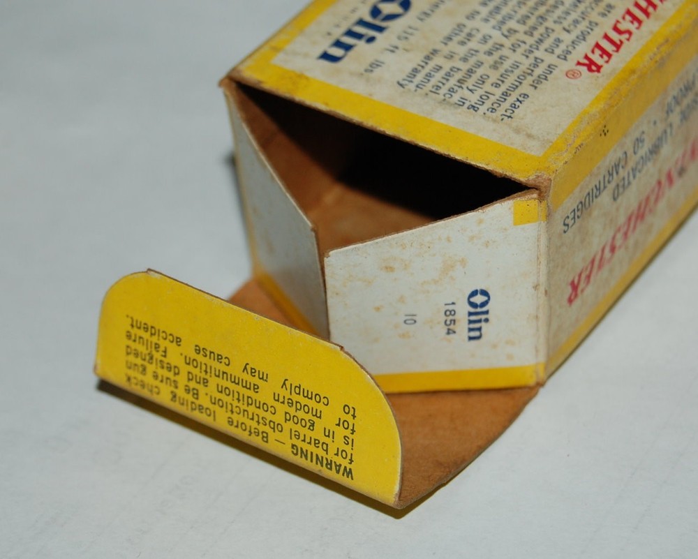Vintage Winchester 32 Smith & Wesson S&W Empty Box