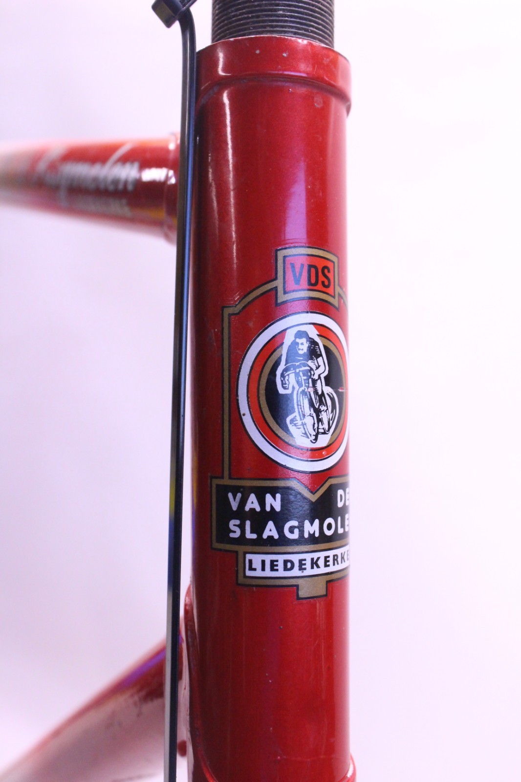 Vintage Steel Lugged Martelly Track Frameset Campagnolo Drop Outs