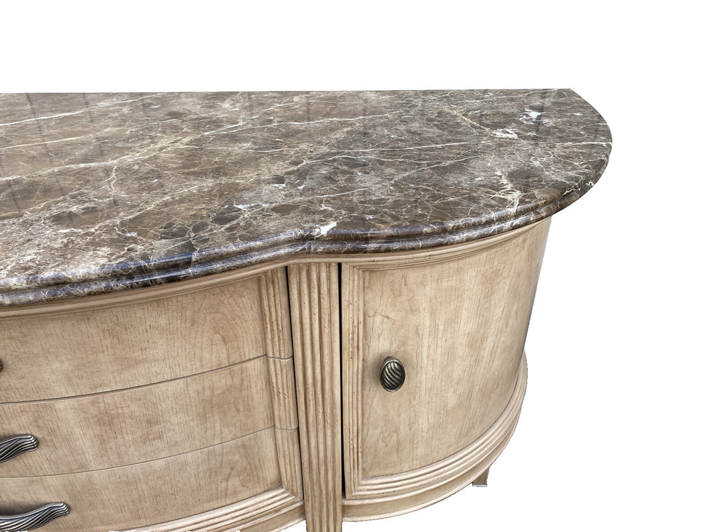 64646 Bernhardt Marble Top Server Sideboard Buffet