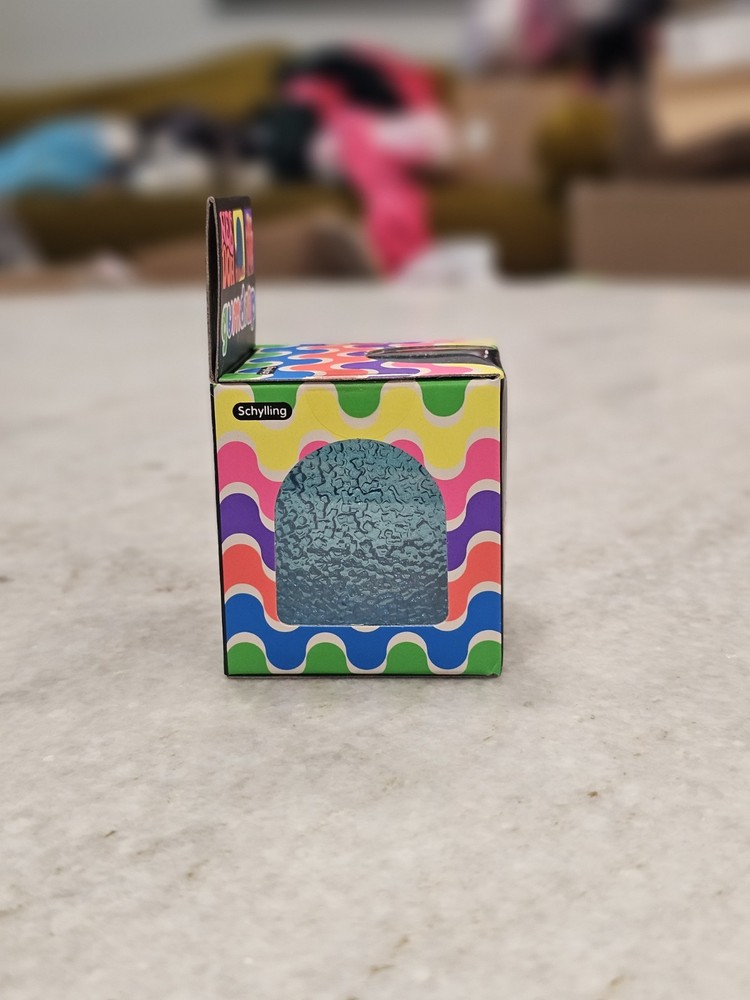 Nee Doh Gumdrop Super Solid Squish Needoh Gum Drop Blue RARE