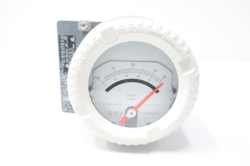 Abb FAM541A2F4F1 Variable Area Flow Meter 0-35gpm