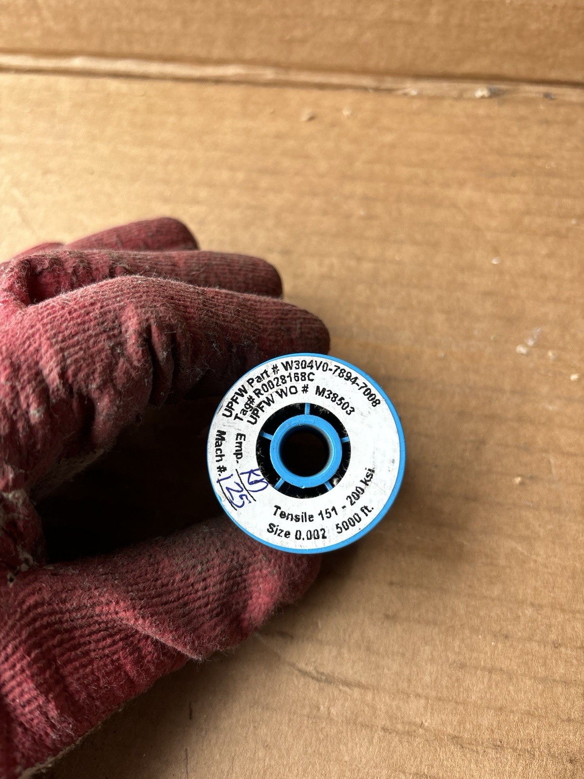 Ultra-Fine Stainless Steel Wire –USFW PART#W304V0-7894-7008 .0002 5000FT