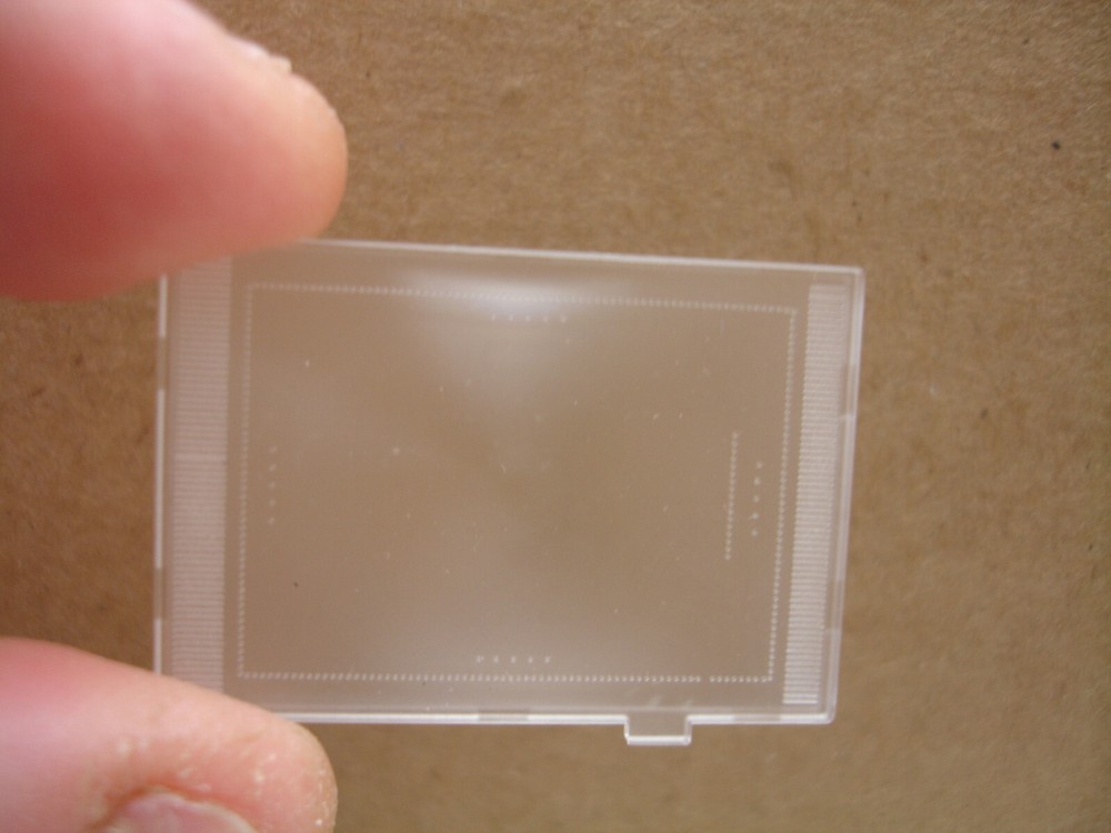 Focusing Screen for Nikon F100 Custom made