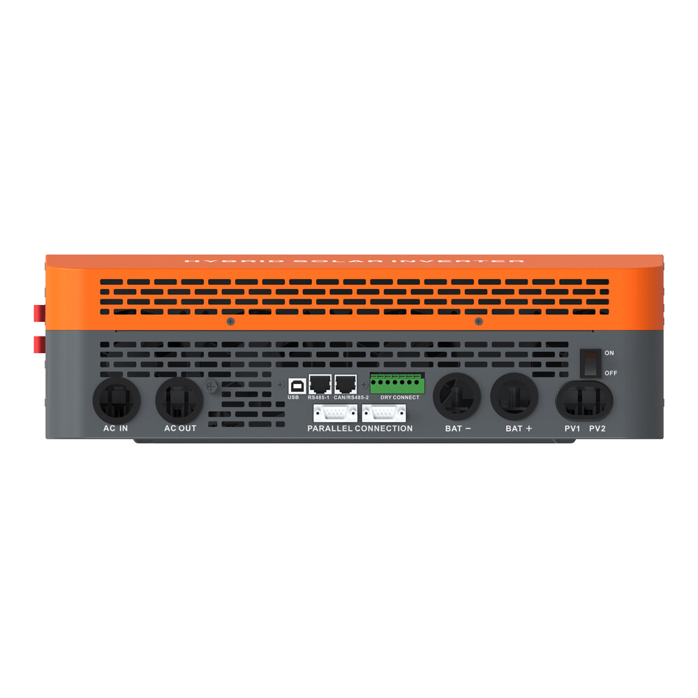 10KW 48V Solar Inverter 120V/240V Split Phase 200A MPPT Controller Parallel 6X