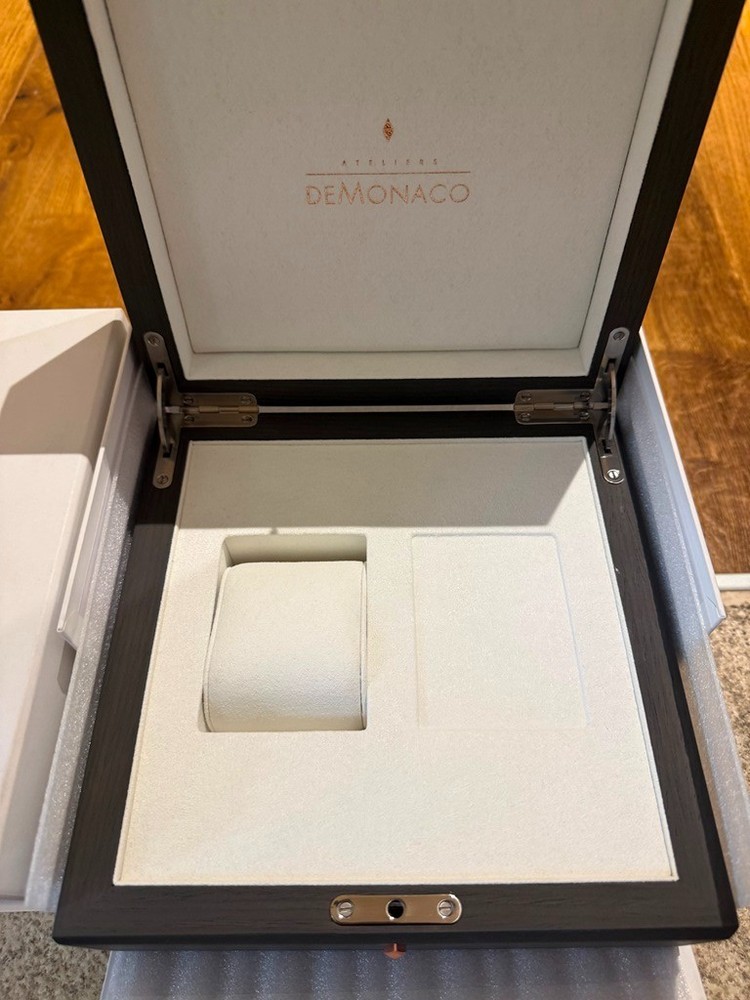 Ateliers DeMonaco Box (Inner+Outer) watch box case box case RARE, NOS