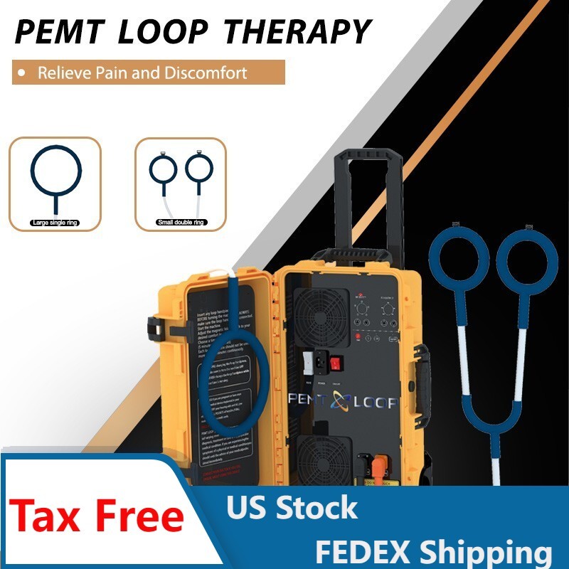 Protable PMST Loop PEMF Machine Magnetic Physio Therapy Massage Relax Massage