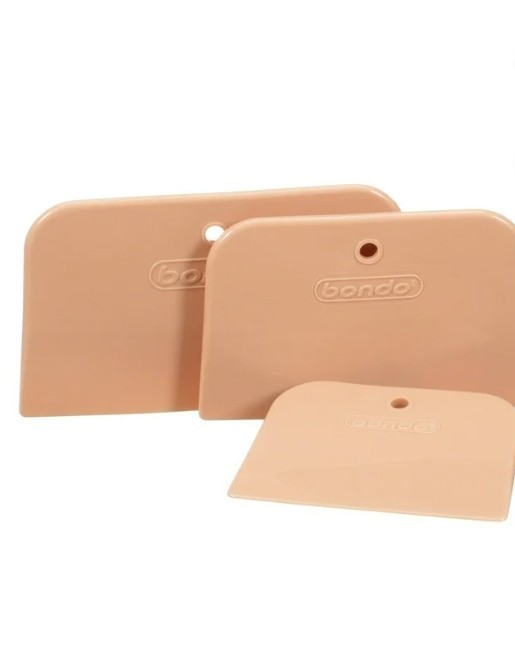 Bondo Spreader 3-Pack, 00357, 3 Sizes Per Pack