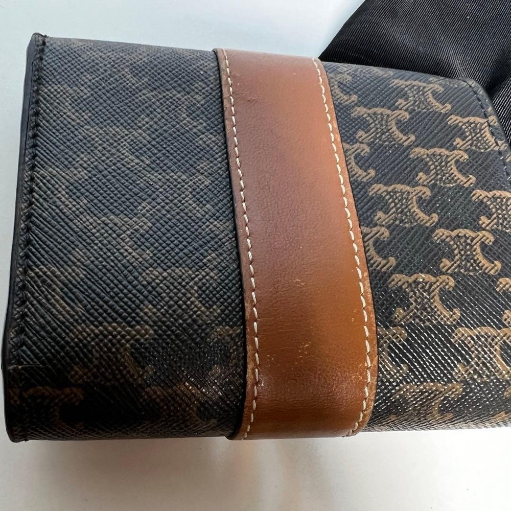 CELINE Tri Fold Wallet Small Trifold From Japan