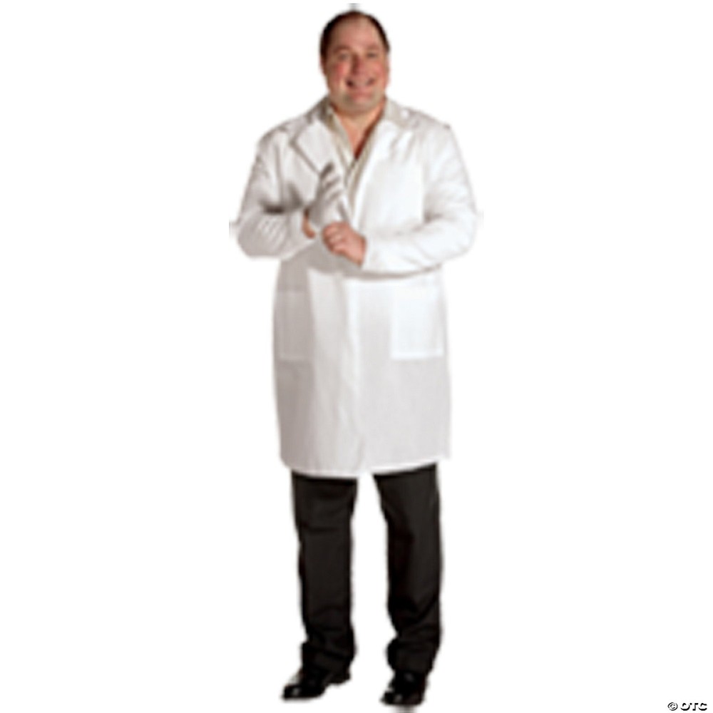 Rasta Imposta Plain Lab Coat Plus Costume - Plus Size