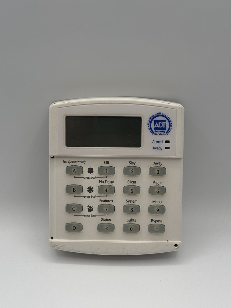 ADT Branded Security Keypad 60-820 GE Interlogix Concord