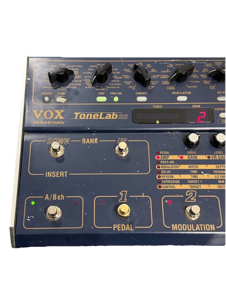 VOX ToneLab SE Multi-Effects Processor Pedal 9202 Tested & Works