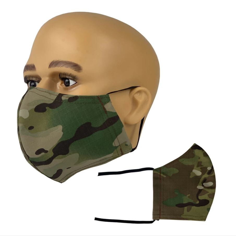 Vanguard RIPSTOP FACE MASK WITH ADJUSTABLE LENGTH EAR LOOPS