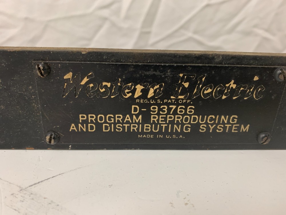 Western Electric Metal Mounting Hanger for D-93766 Program Reproducing Amplifier