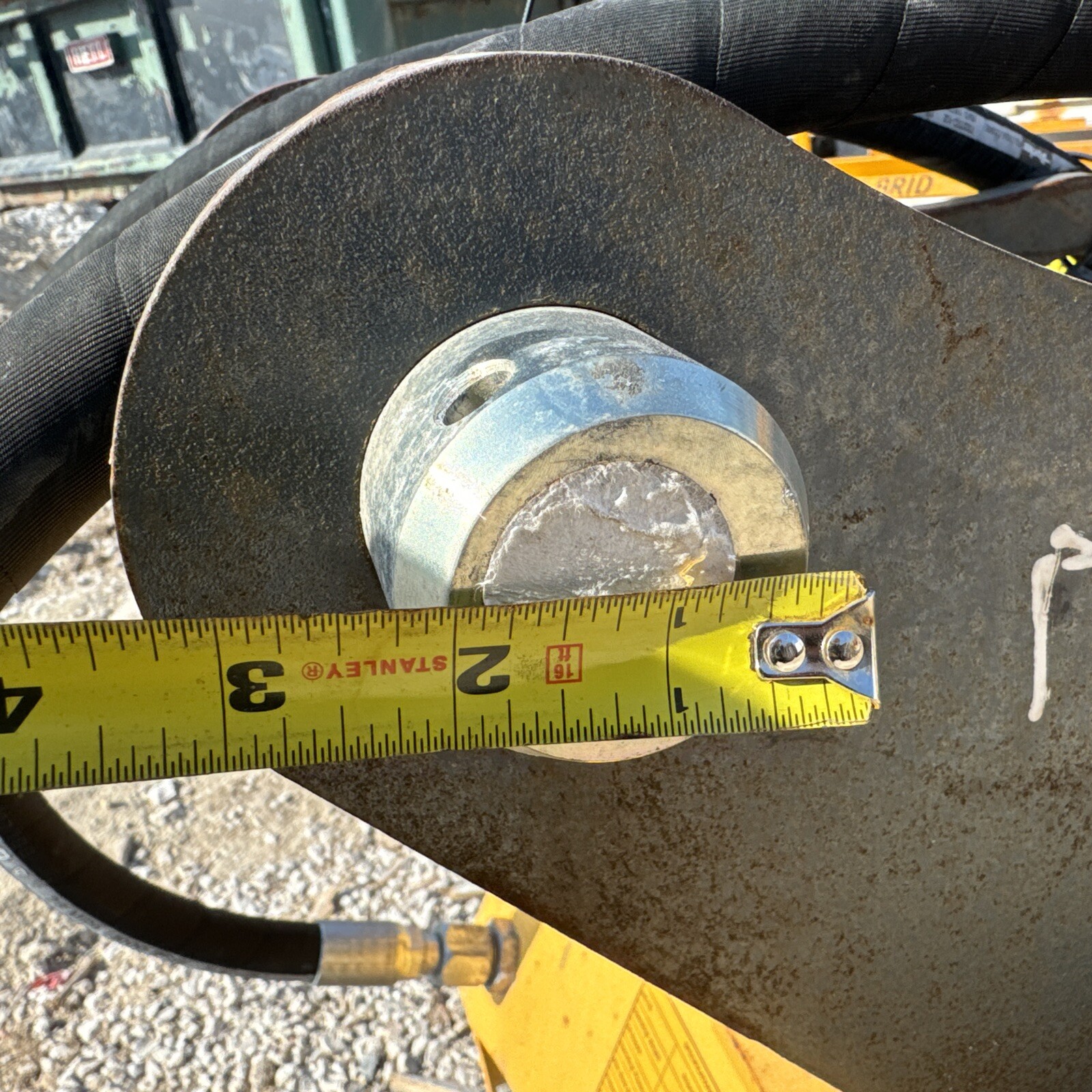 Indeco IHC 75 Mini Excavator Compactor Loader Backhoe Cat Case 24x25 Plate