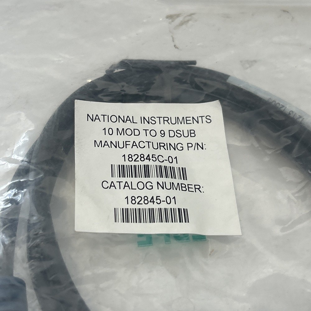 NATIONAL INSTRUMENTS 10 MOD TO 9 DSUB CABLE 182845C-01