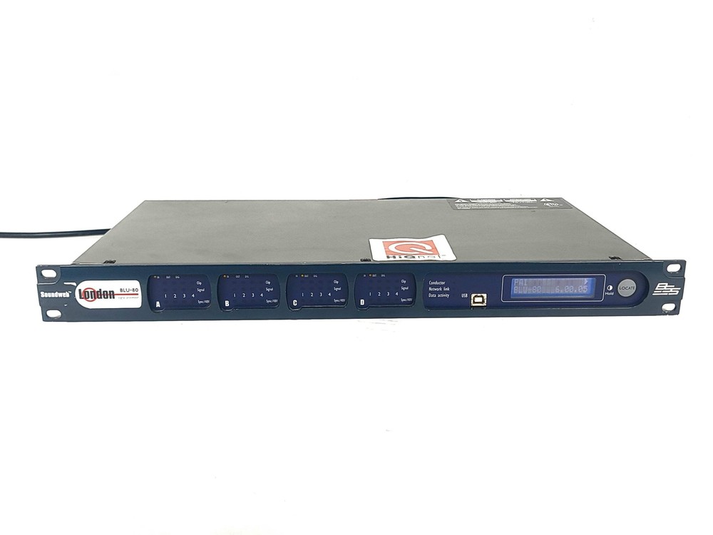 BSS Audio Soundweb BLU-80 Signal Processor (C1969-140)