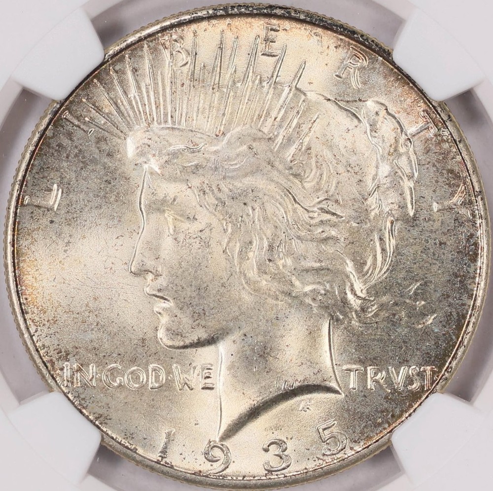 1935 Peace Dollar MS-65+ NGC COLLECTION VIDEO