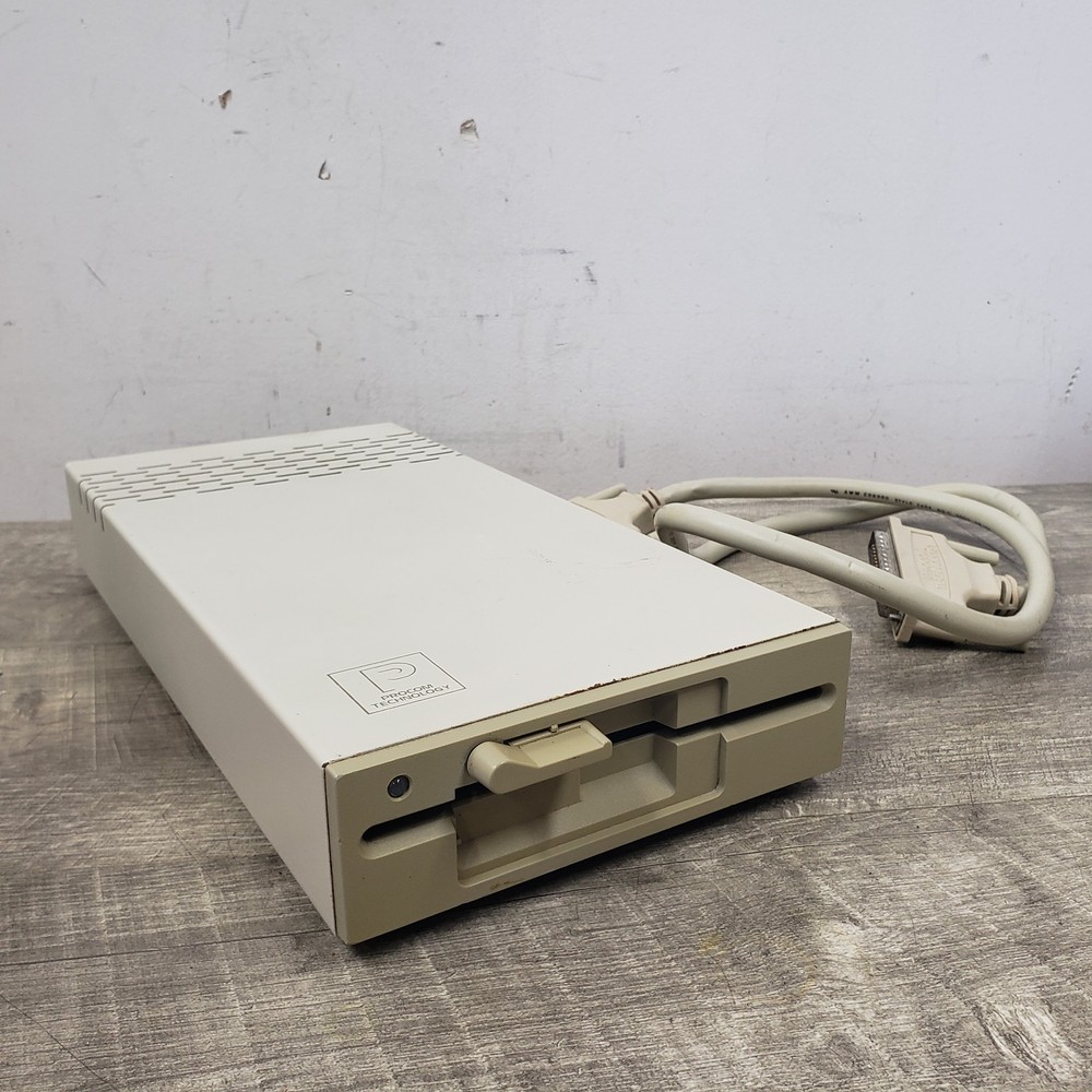Procom Technology PXF 1200 External Floppy Disk Drive w/ Cable *UNTESTED*