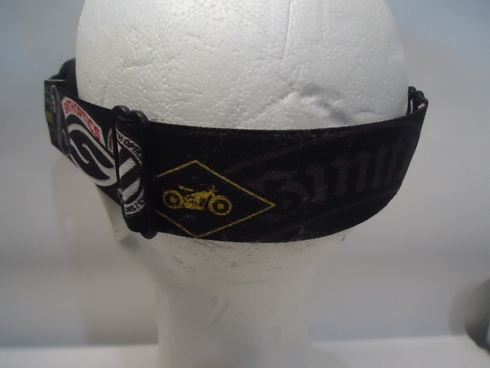 Smith Optics Ski Goggles Adjustable Ventilated Black Frame Motorcycle 1965