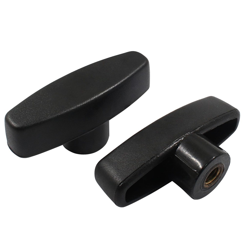 5Pcs T Shape Knobs 5/16"-18 Clamping Knobs with Steel Insert for T Track Bolt...