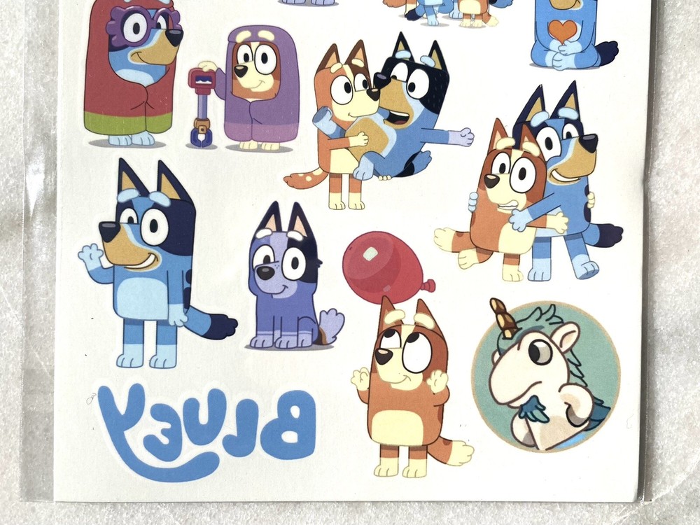 Bluey Temporary Tattoos from Bluey