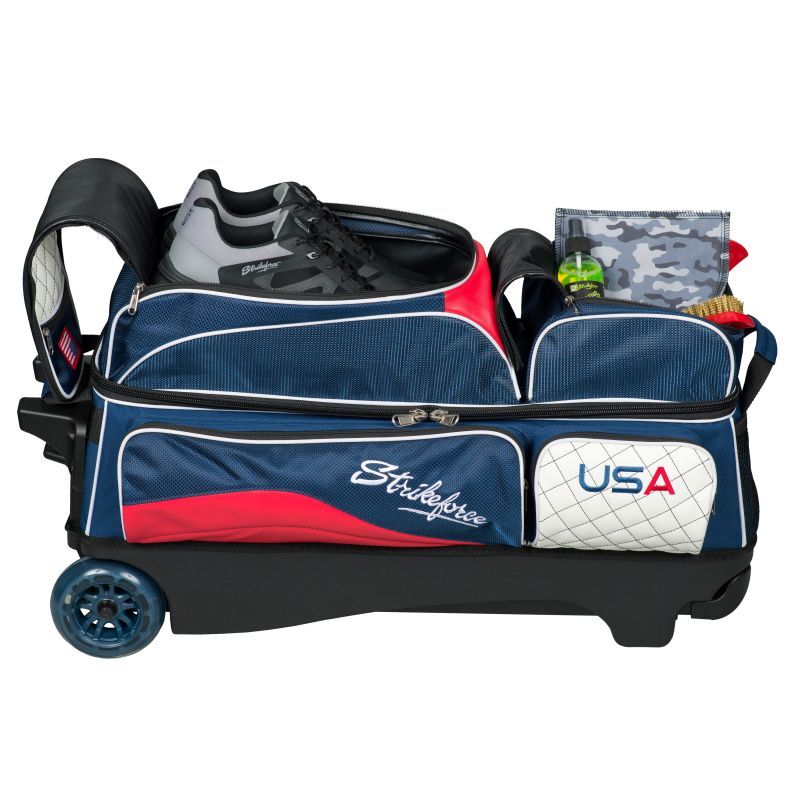 KR Strikeforce Royal Flush 3 Ball Roller Bowling Bag
