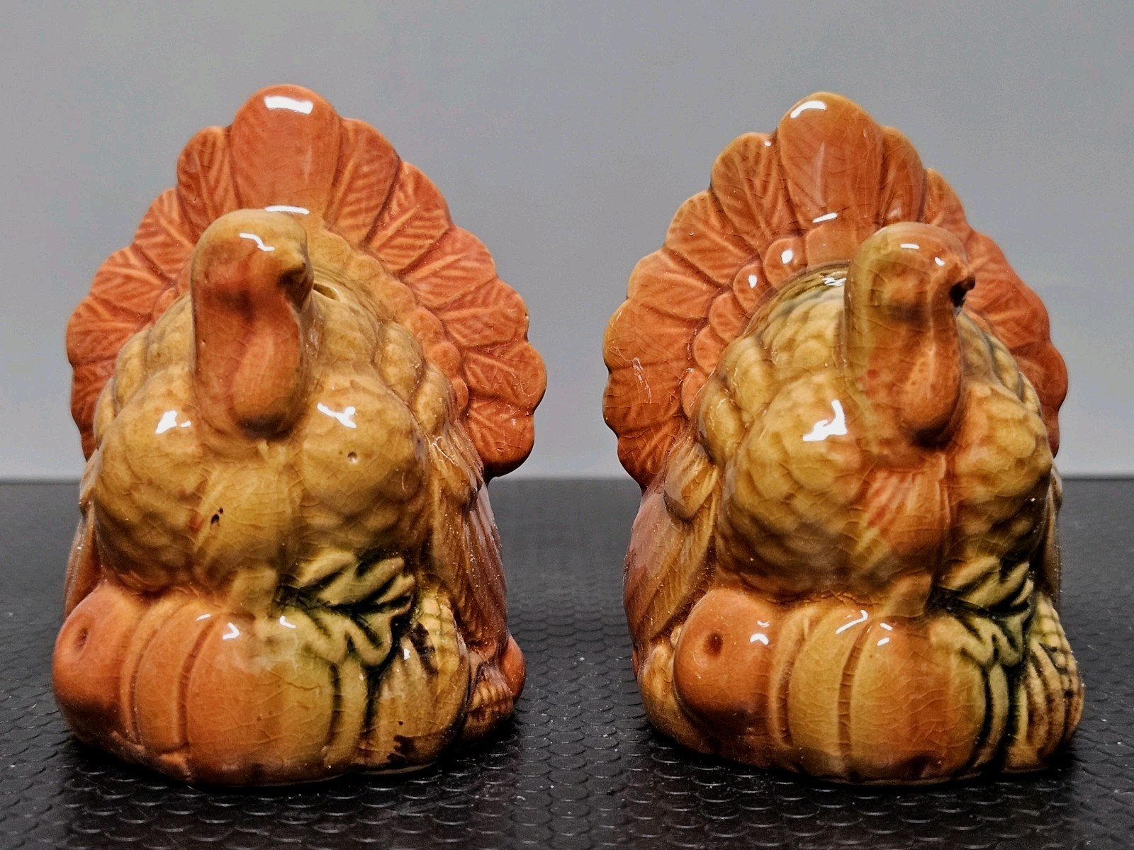 Thanksgiving Turkey Salt And Pepper Shakers Set- Home Accents
