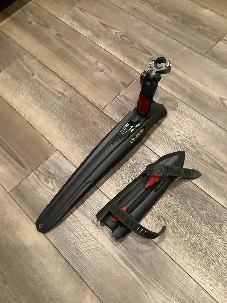 Blackburn Dirt Merchant Fender Combo Front and Rear Mudguards EUC