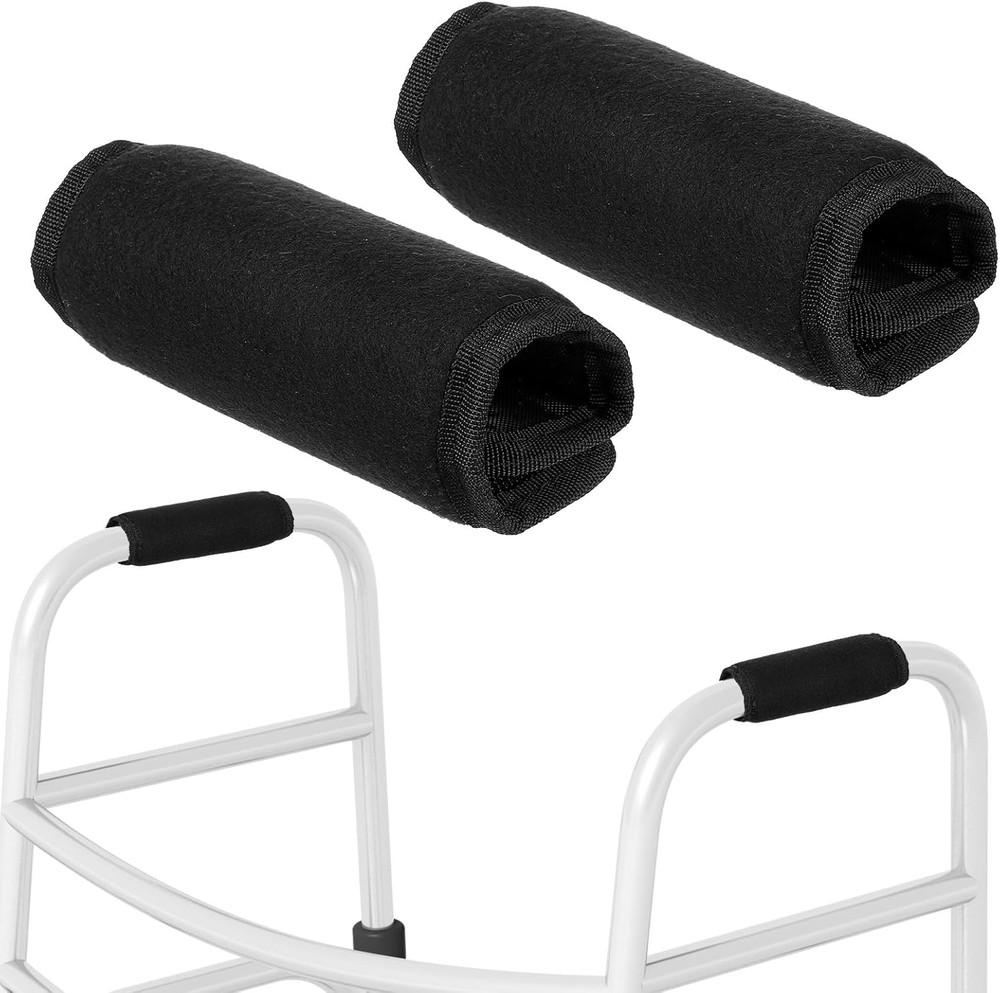 2 Pack Walker Handle Cushions Soft Comfortable Walker Grip Pads Universal Non...