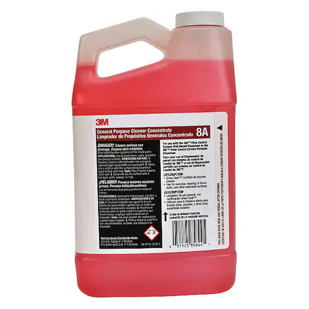 3M 8A General Purpose Cleaner, 0.5 Gal. Jug