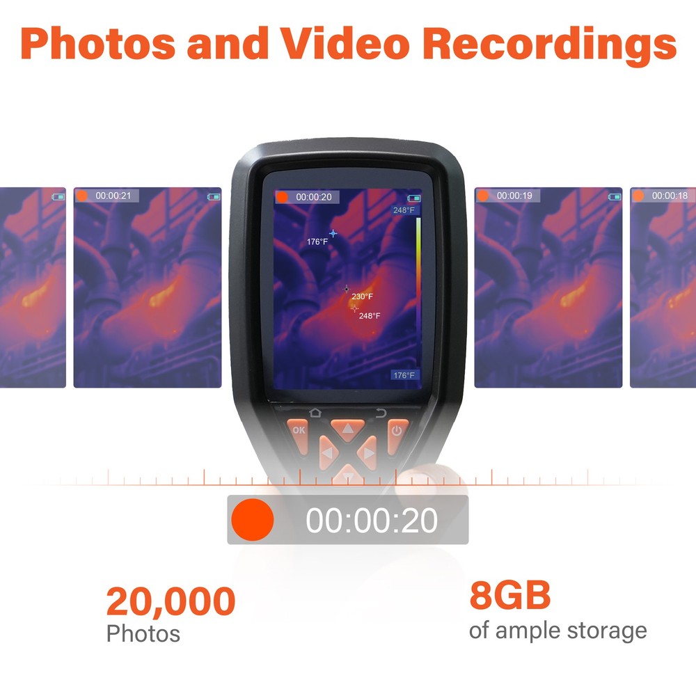 ANXTECH Infrared Thermal Imaging Camera Resolution Thermal Temperature Imager