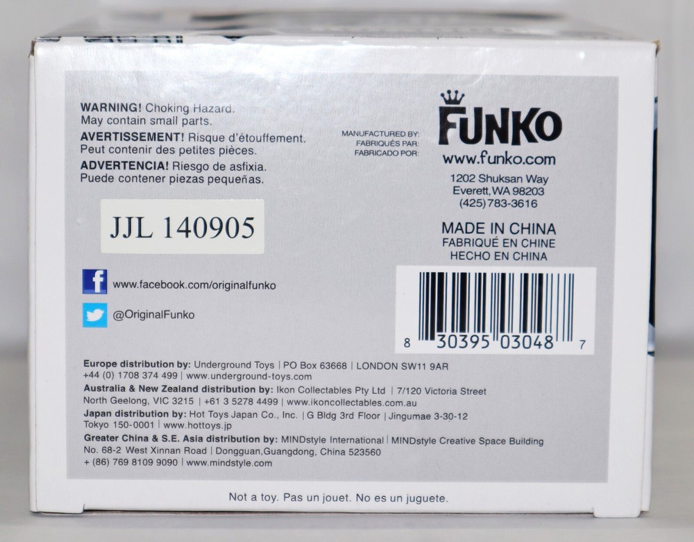 ⭐ Peter Weller Signed Robocop Autographed Funko Pop JSA PSA