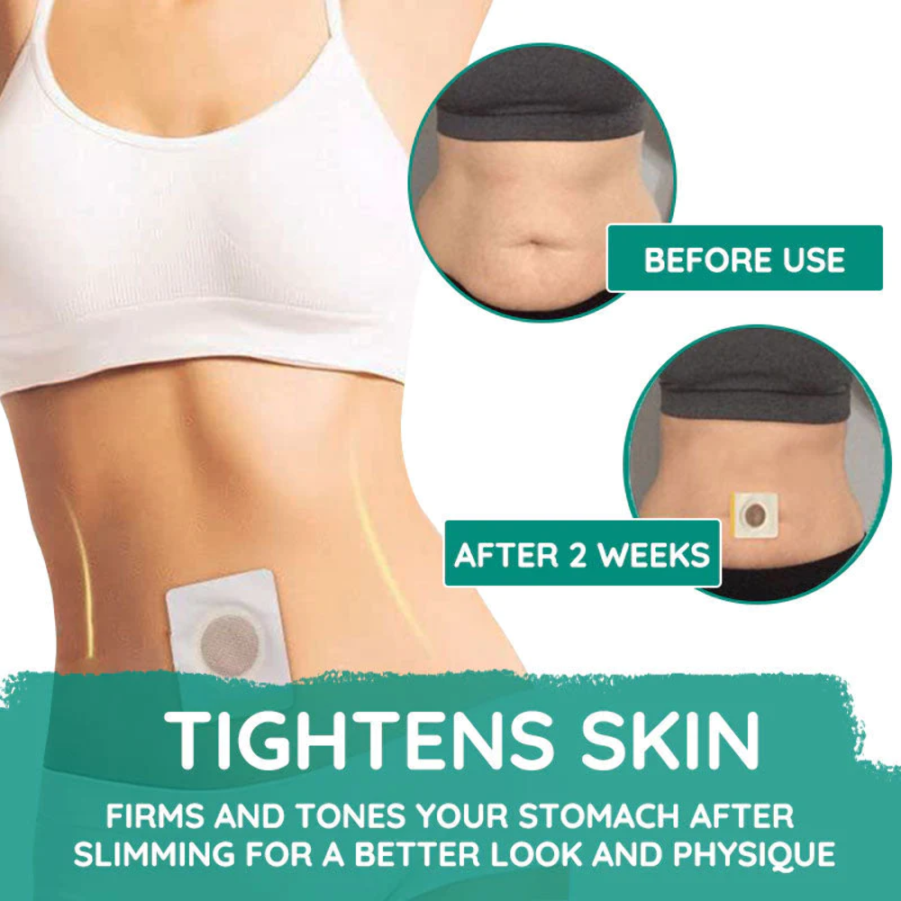 50PCS Slim Patch Weight Loss Slimming Diets Pads Detox Burn Fat Adhesive USA