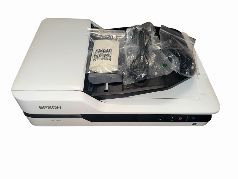 Epson DS-1630 Document Scanner: 25ppm, TWAIN & ISIS Drivers, Used