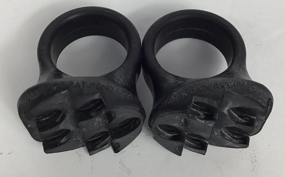 TWO Rubber Ring Revolver Speed Loader M4K