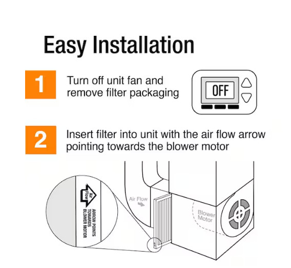 20 x 25 x 1 Standard Pleated Air Filter FPR 5, 12-Pack, Air Filters Replacement