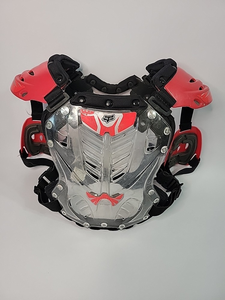 Fox Racing Chest Protector Youth Small - Red