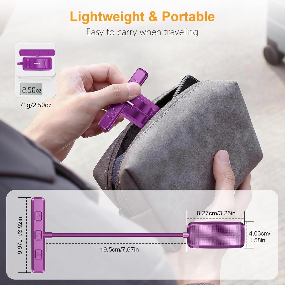 19 LED Rechargeable Book Light for Reading in Bed with Memory Function- Eye C...