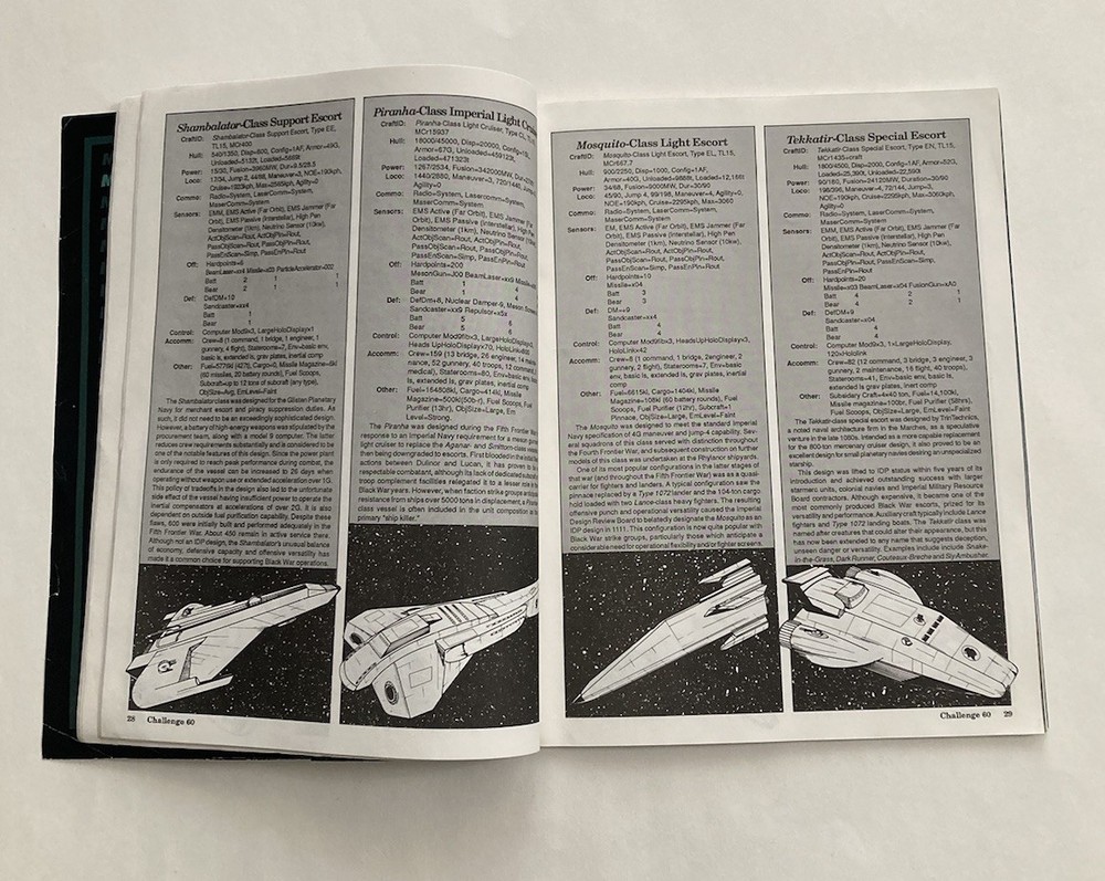 GDW Challenge Magazine #60 Sci-fi Gaming