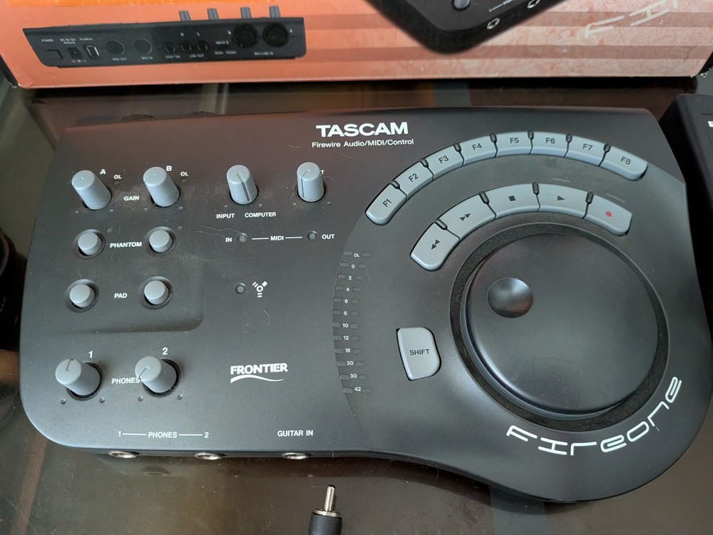 Tascam Fireone Audio/MIDI Interface w/ Large LED Illuminated Knob