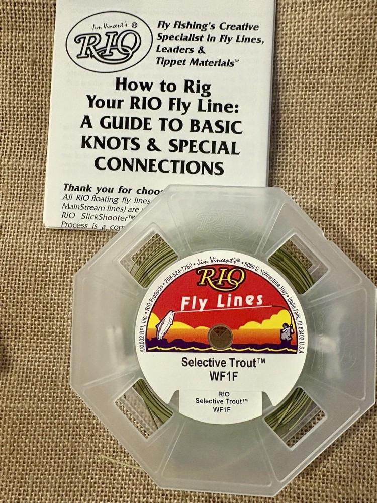 Rio Selective Trout Fly Line Camo Green