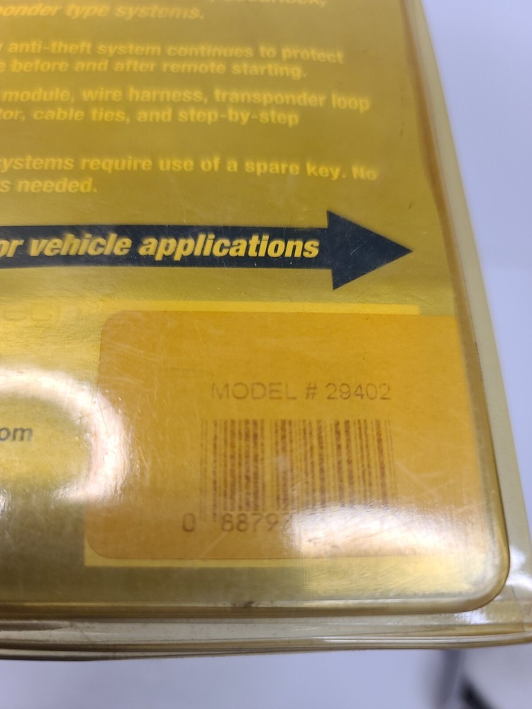 DesignTech Universal Alarm Bypass Module Model#29402 Vintage